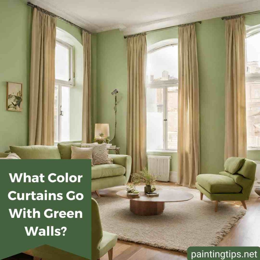 The 6 Best Curtain Colors that Go with Green Walls Painting Tips