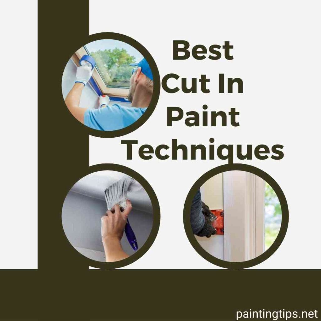 How to cut in paint without tape?