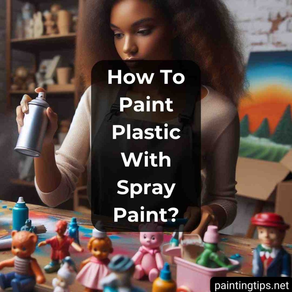 How to spray paint plastic?