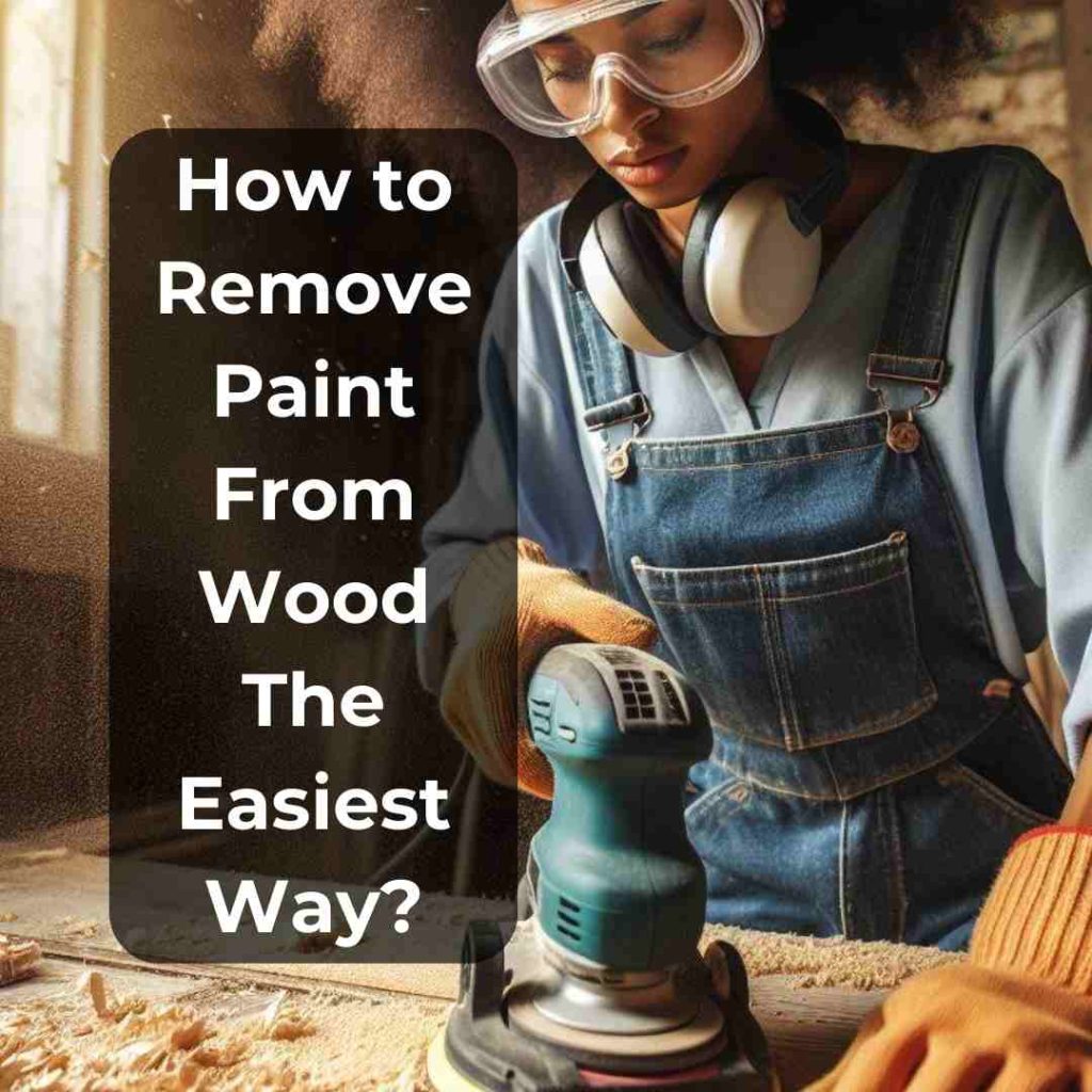 How to remove paint from wood?