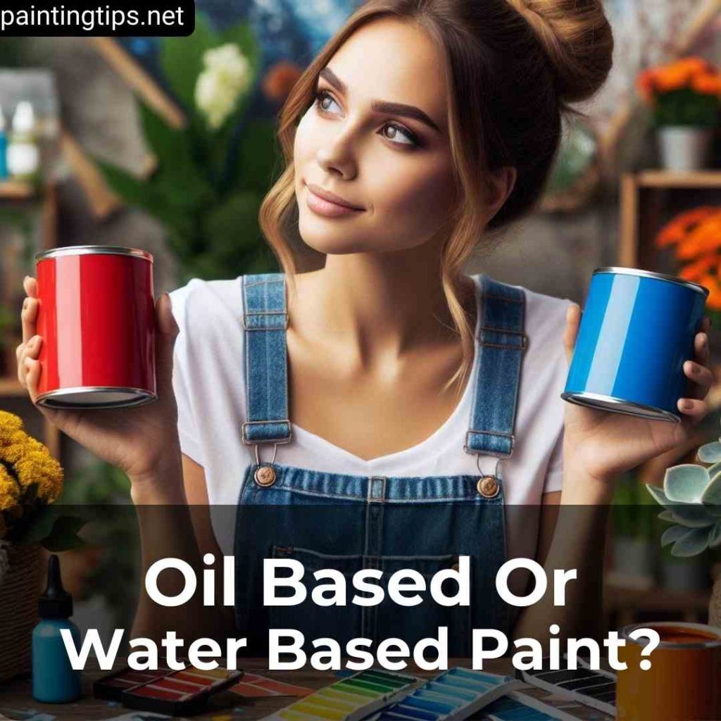 Oil-based or water-based paint?