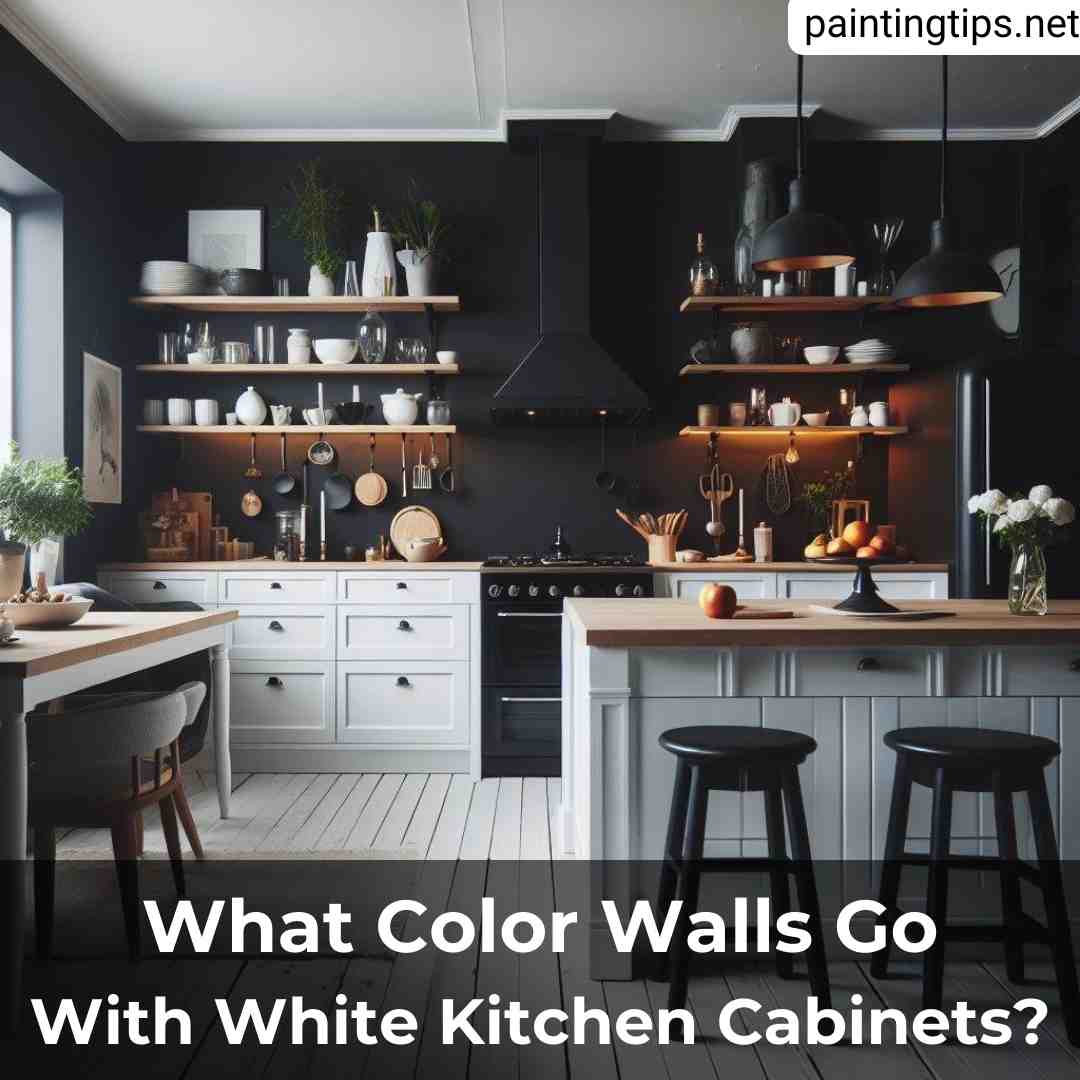 White cabinets what color walls.