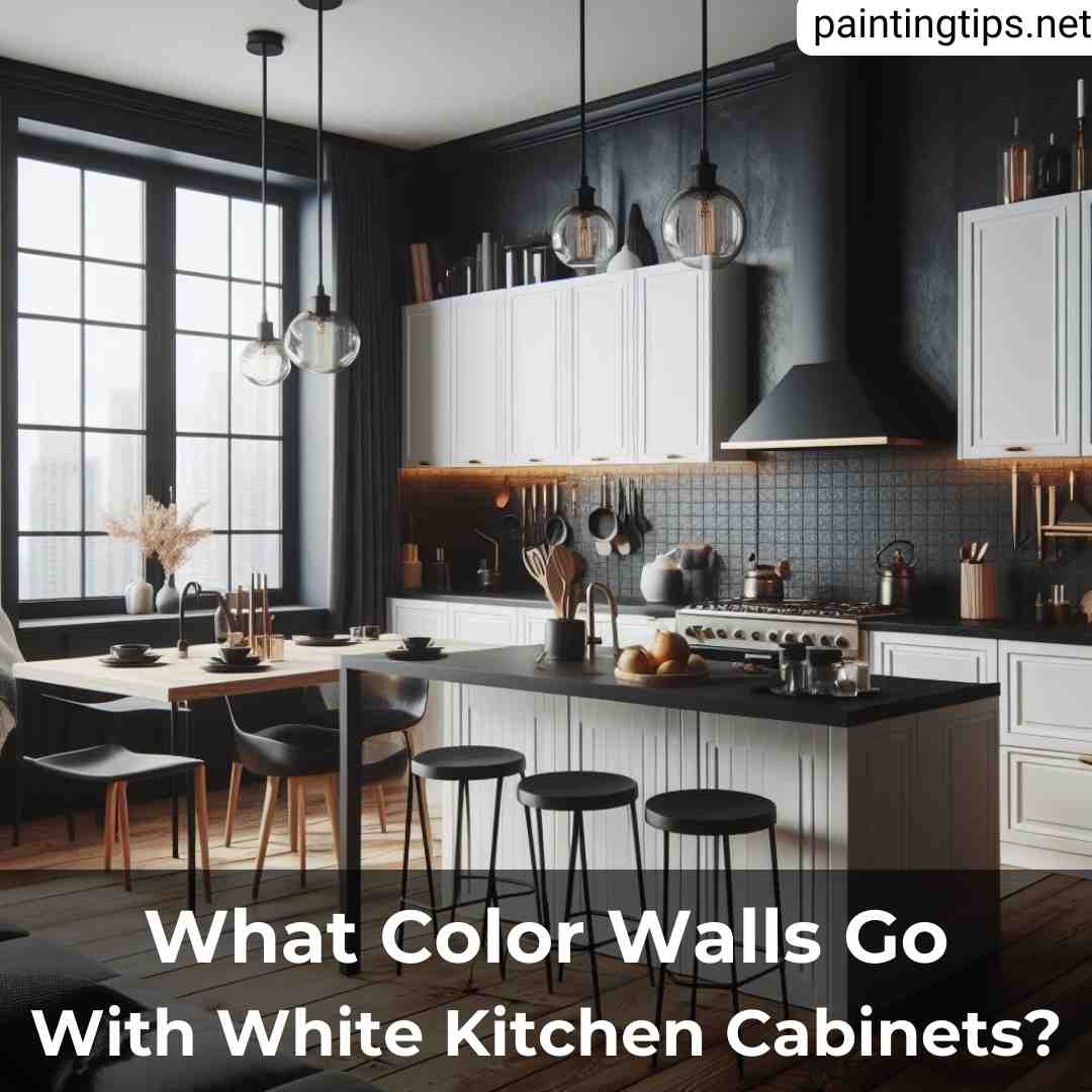 White cabinets what color walls.