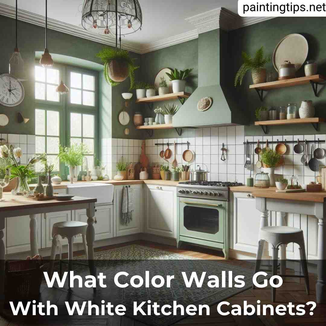 White cabinets what color walls.