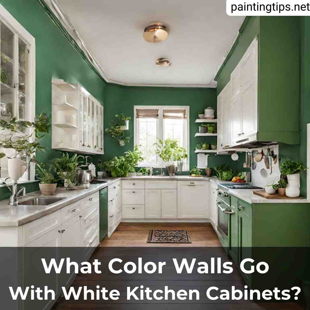 White cabinets what color walls.
