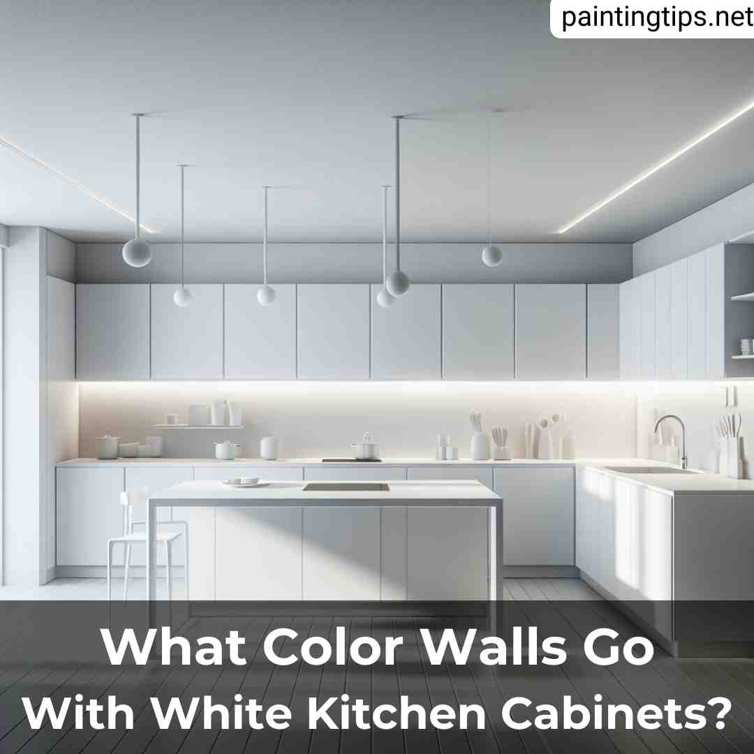 What color paint goes with white cabinets.