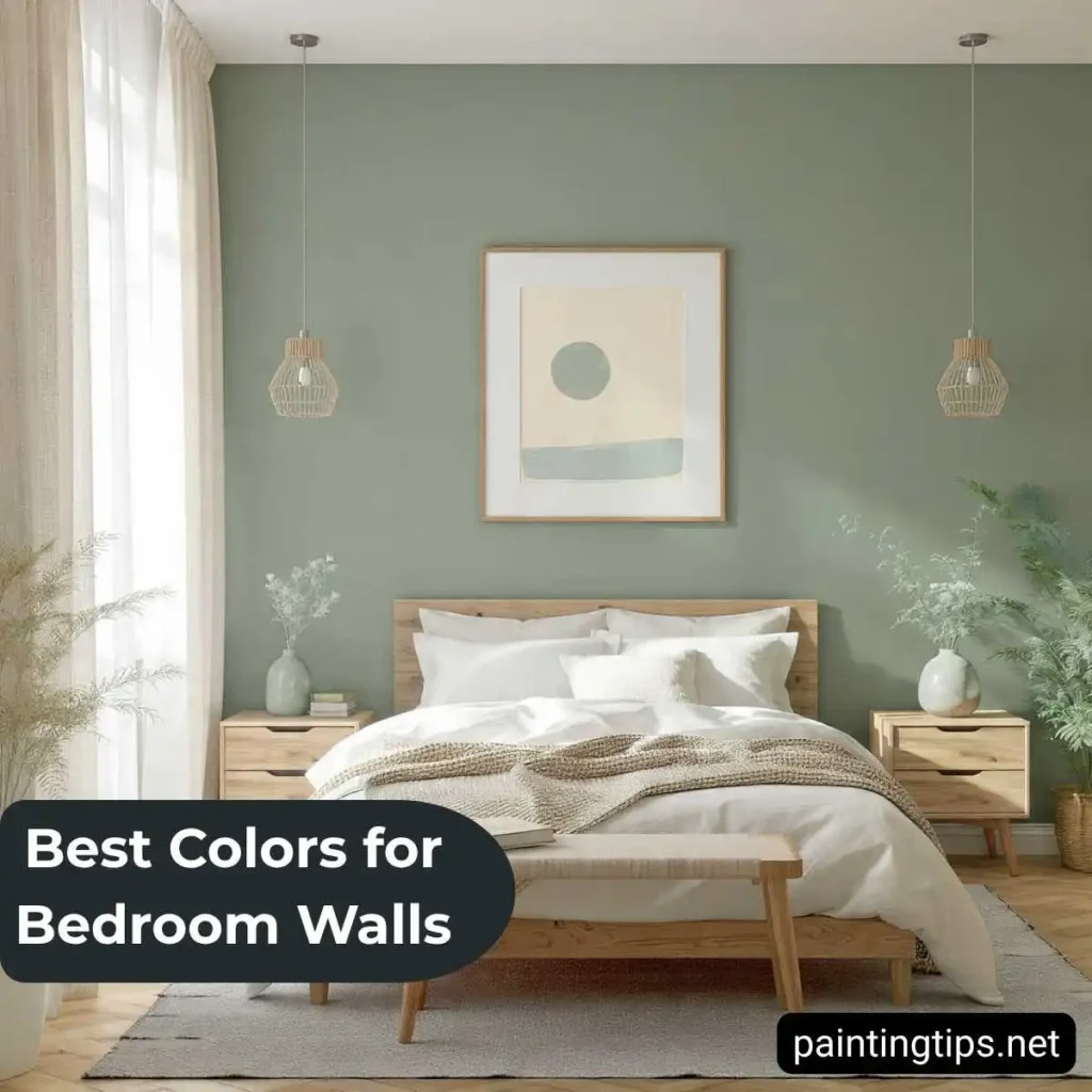 Best wall colour for bedroom.
