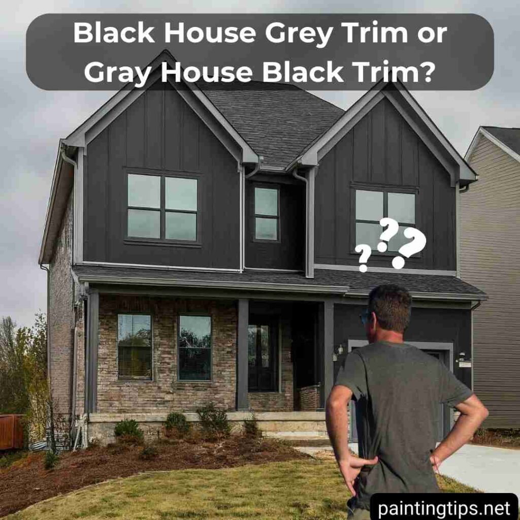 black house grey trim