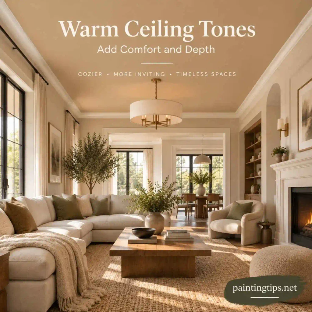 Ceiling paint color ideas.