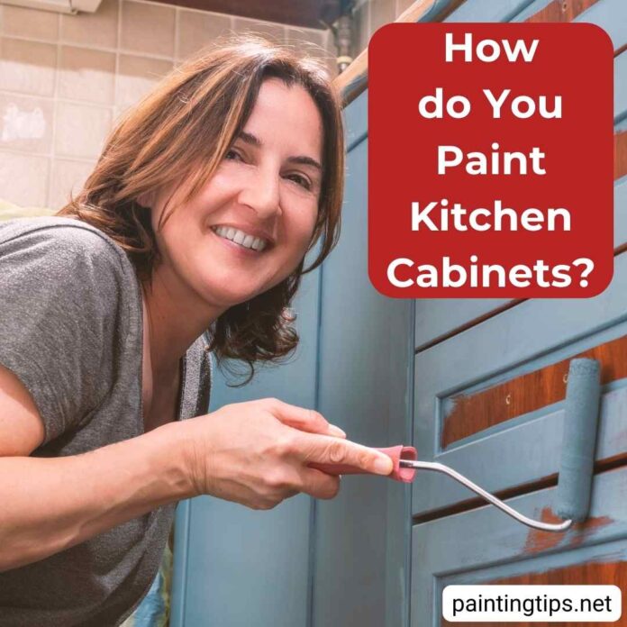 How to Paint Kitchen Cabinets Like a Pro - Painting Tips