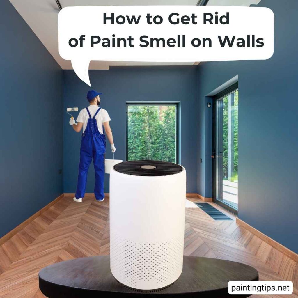 How get rid of paint smell.