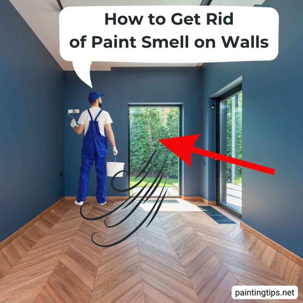 How get rid of paint smell.
