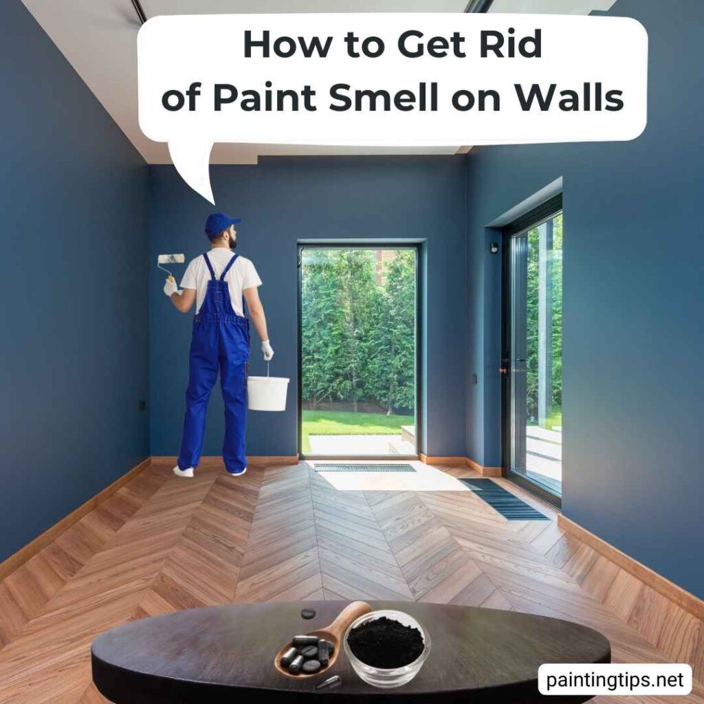 How to get rid of paint odor.
