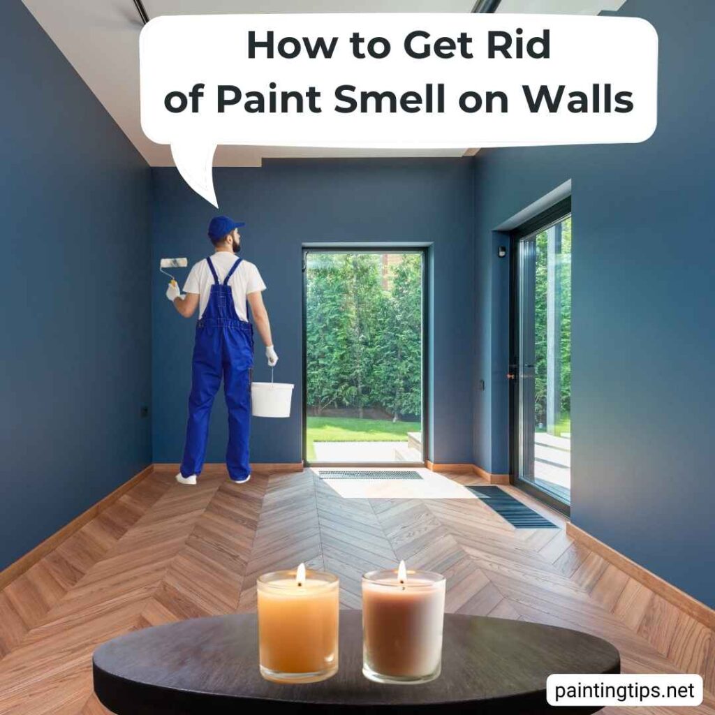 How to get rid of paint odor.