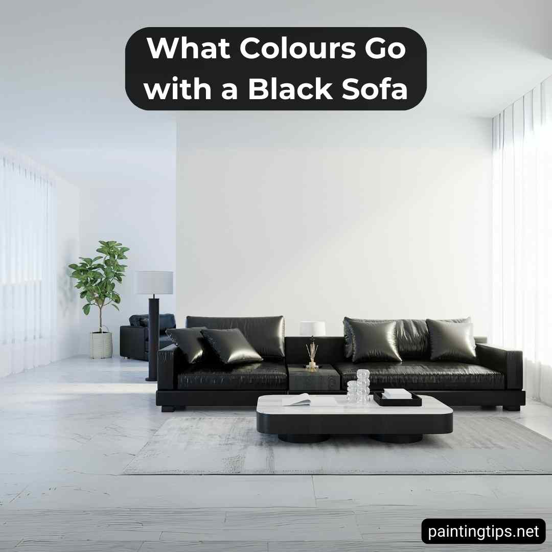 What Colors Go With a Black Sofa? 6 Decor Ideas - Painting Tips