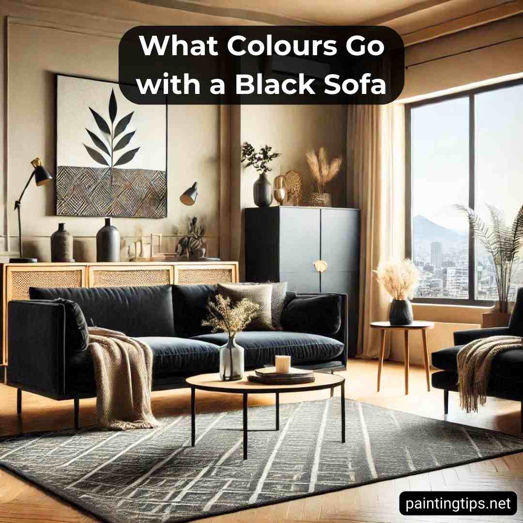What Colors Go With a Black Sofa? 6 Decor Ideas Painting Tips — free download