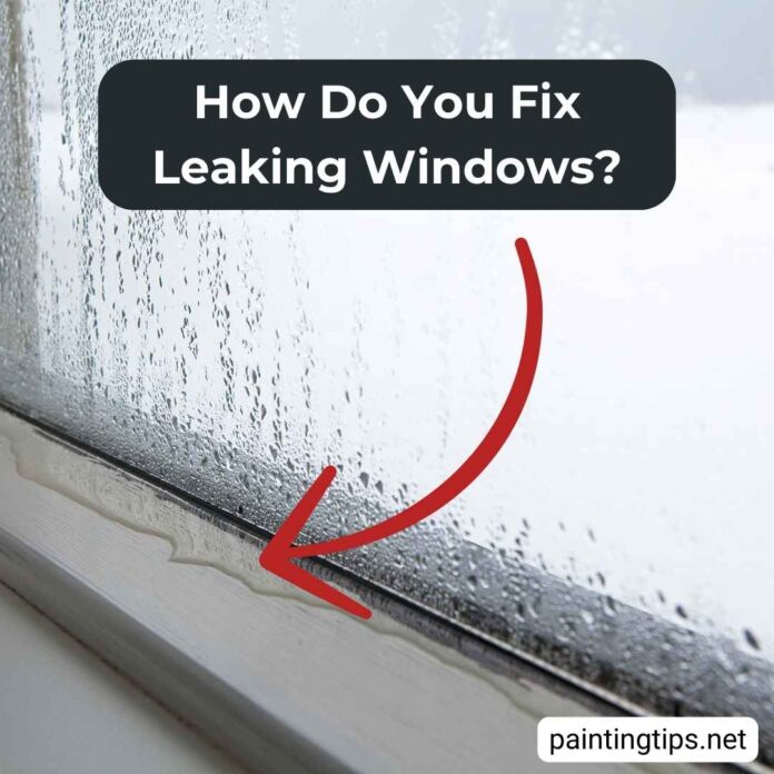 How Do You Fix Leaking Windows? - Painting Tips
