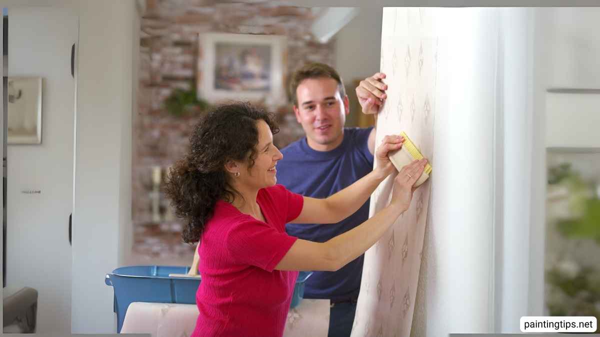 Can You Put Wallpaper Over Paint? Here's How to Do It - Painting Tips