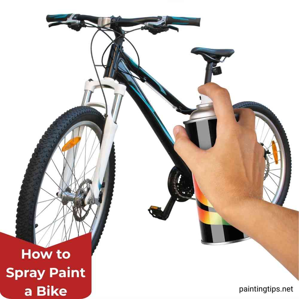 How to spray paint a bike.