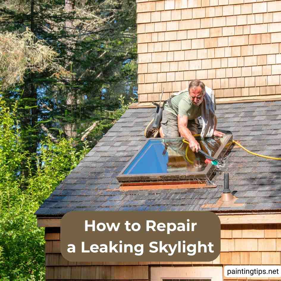Skylight leak repair.