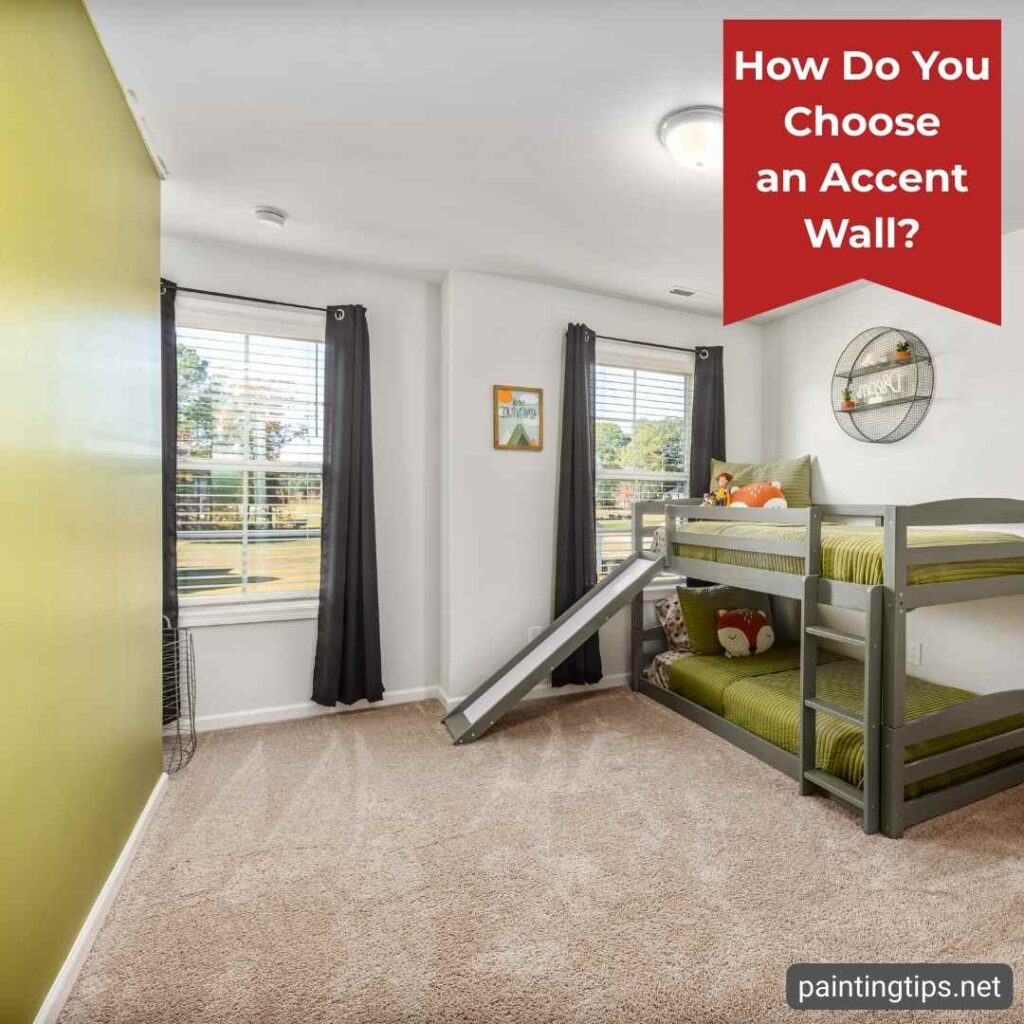 How to pick accent colors for a kid's room.