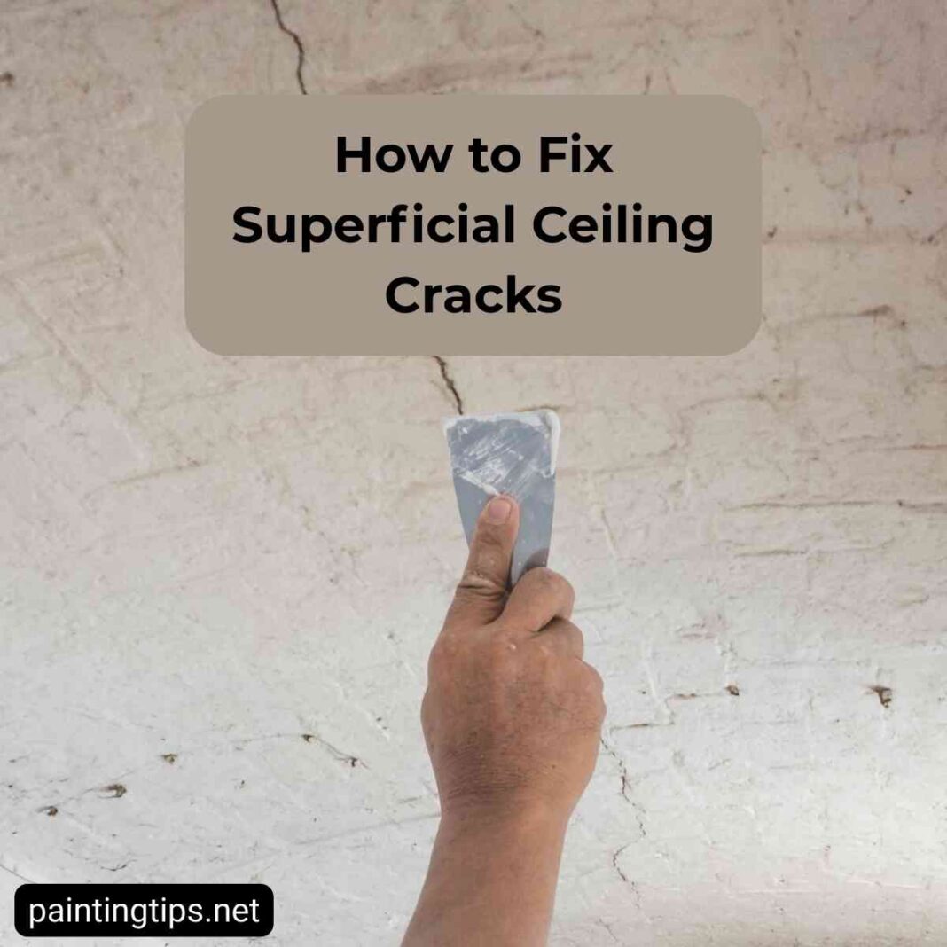 How to Fix Ceiling Cracks: Repair Thin and Deep Cracks Easily ...