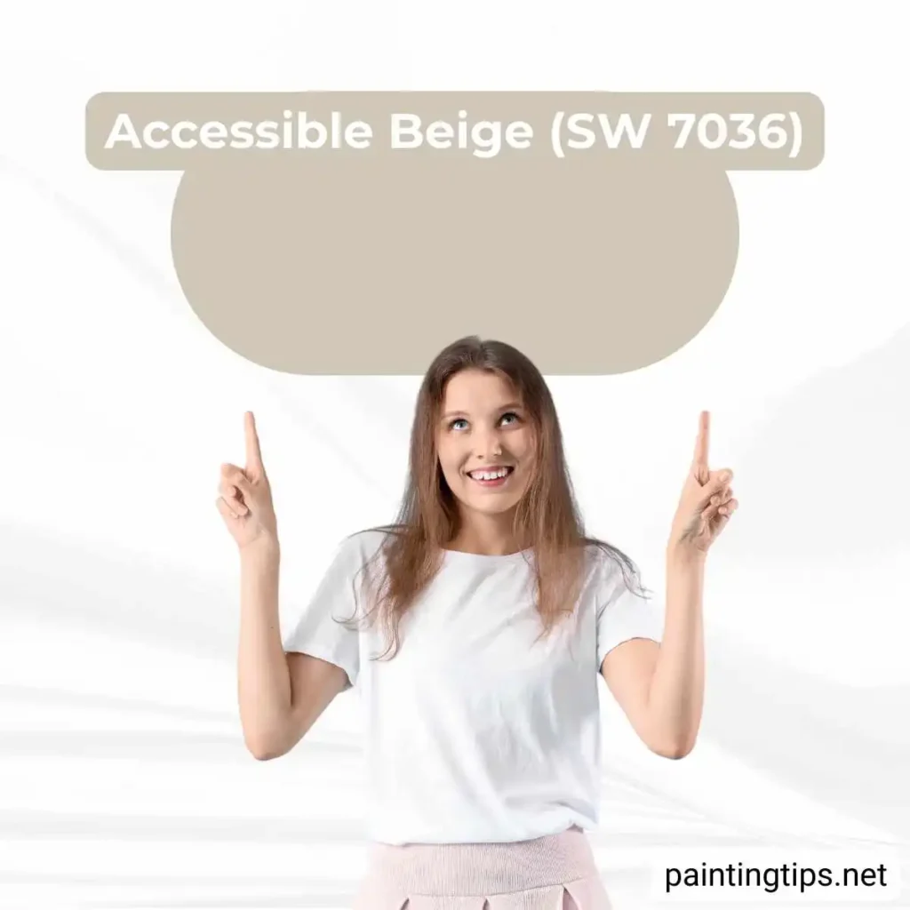 Accessible beige sw 7036