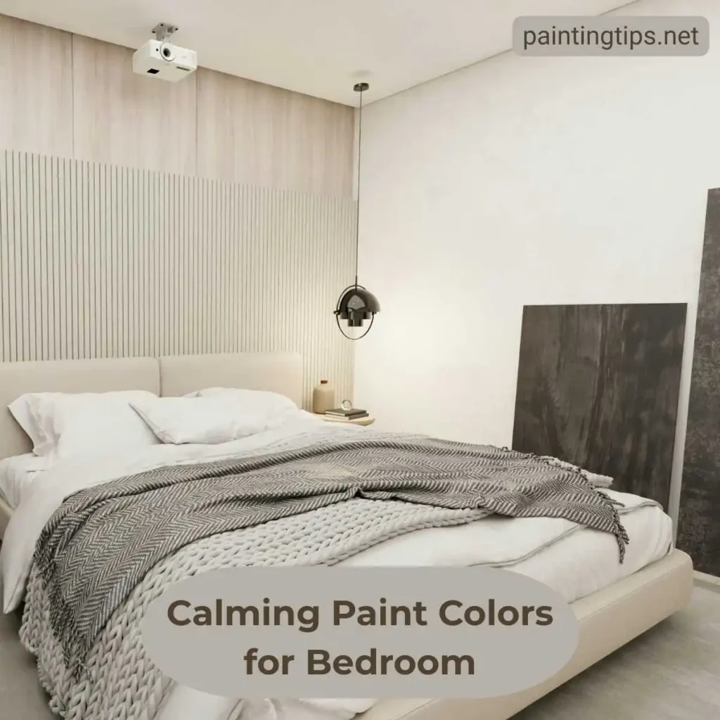 calming paint color for bedroom creamy white
