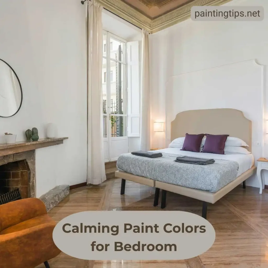 calming paint color for bedroom light greige