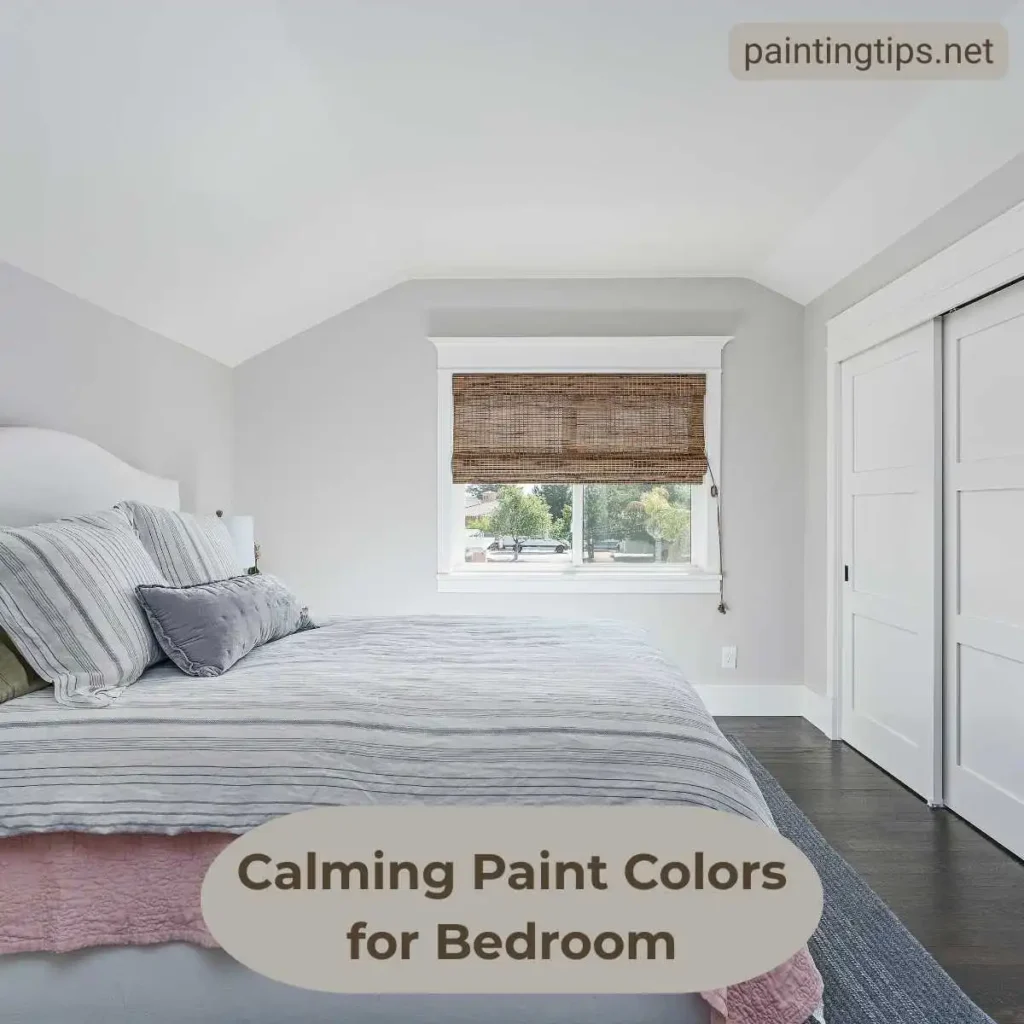 calming paint color for bedroom muted lavander