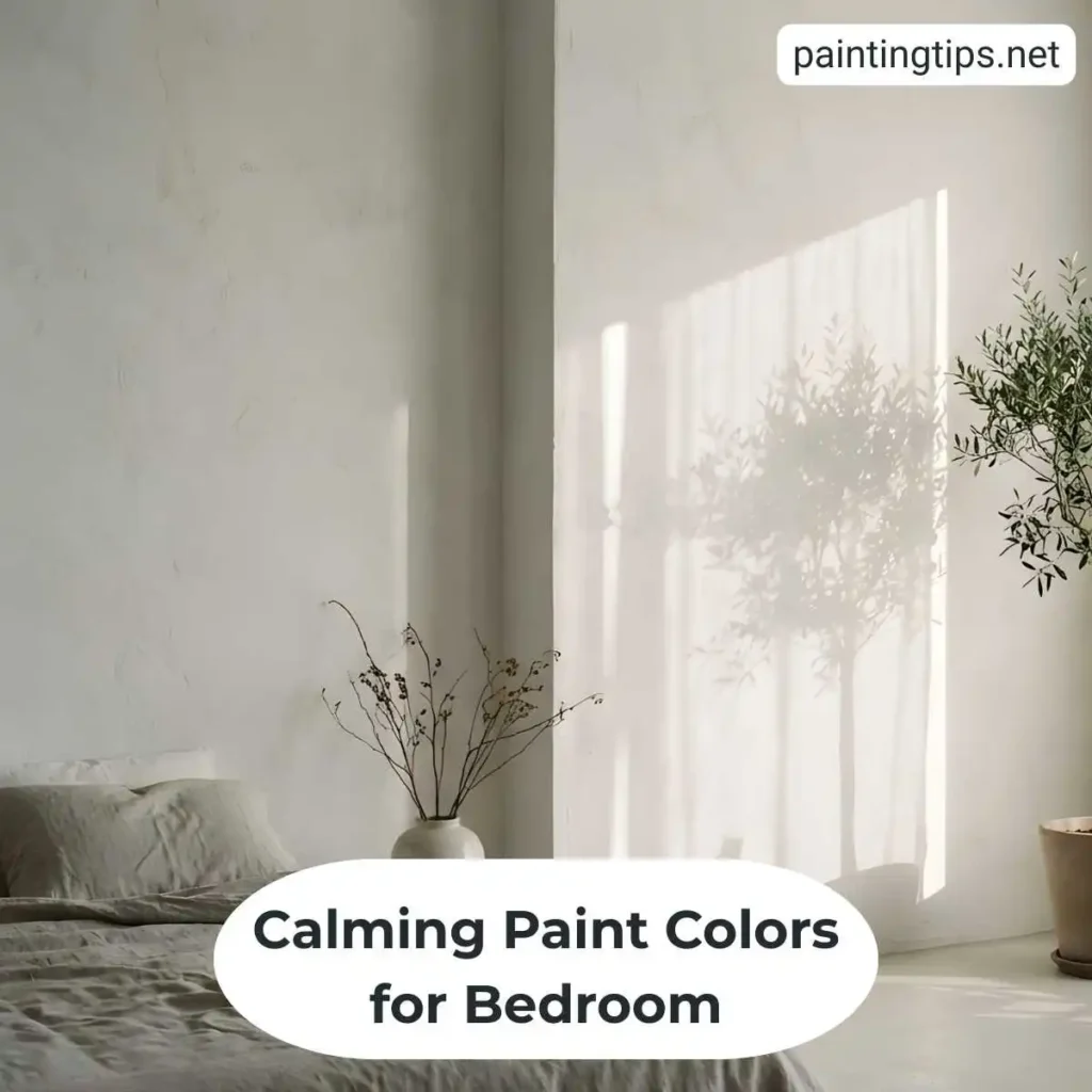 calming paint color for bedroom soft gray