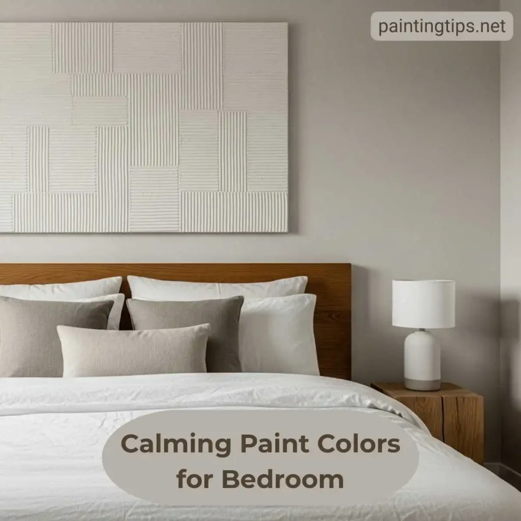 calming paint color for bedroom soft gray