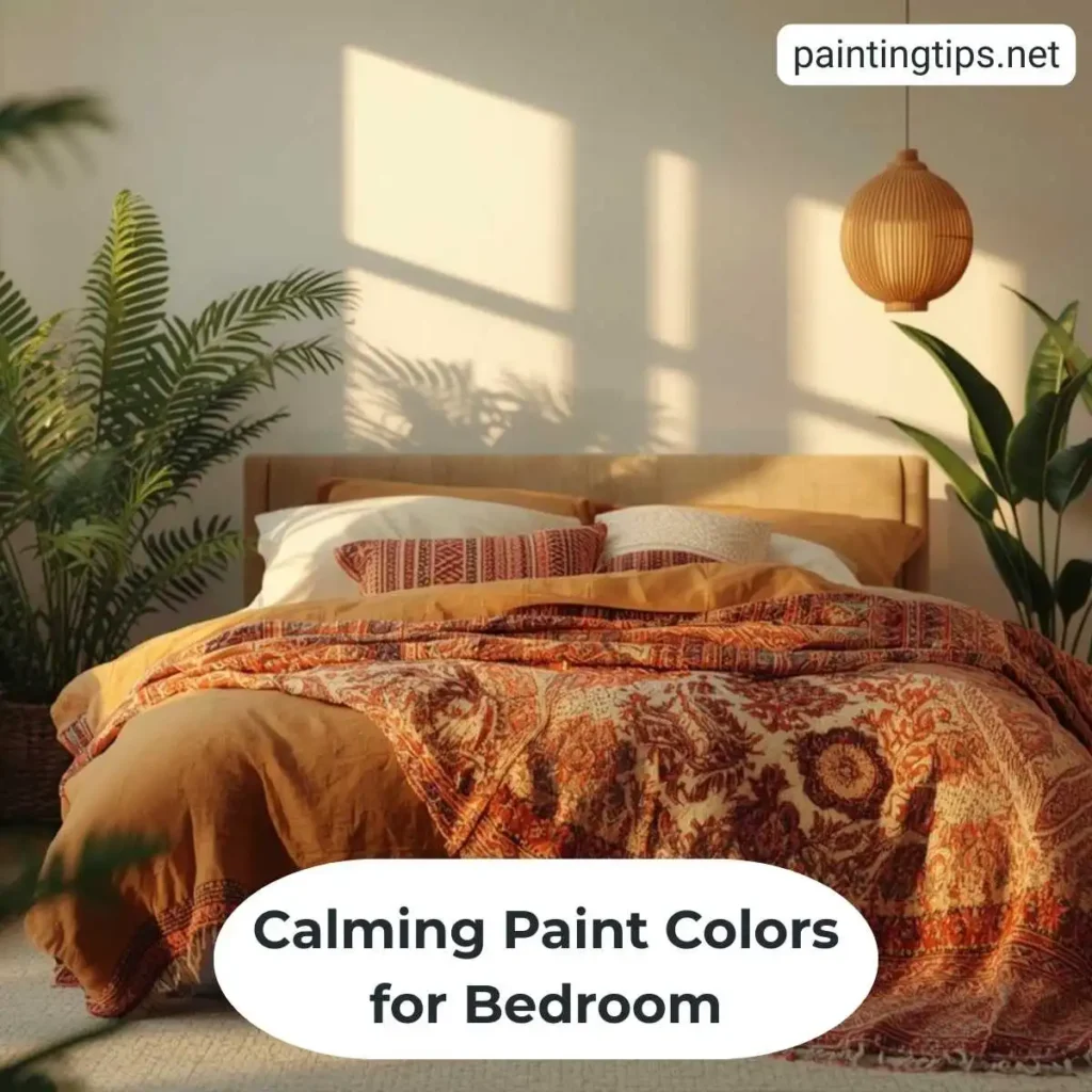 calming paint color for bedroom soft warm beige