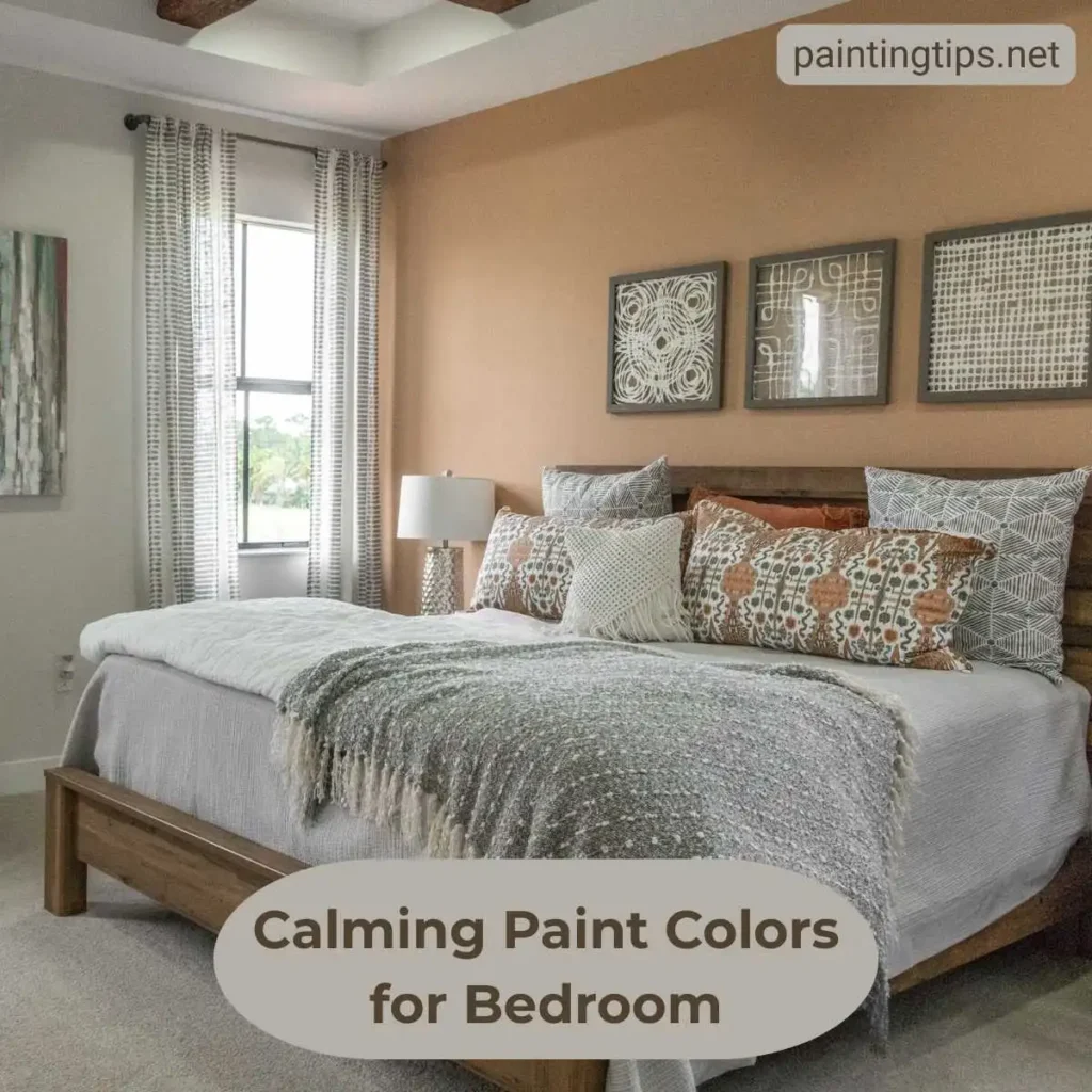 calming paint color for bedroom taupe