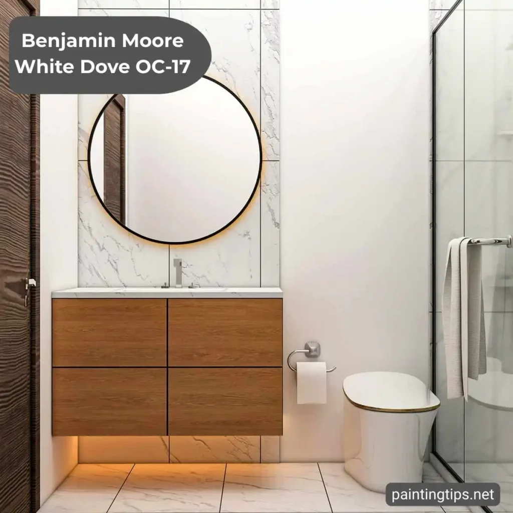 white dove oc-17 bathroom
