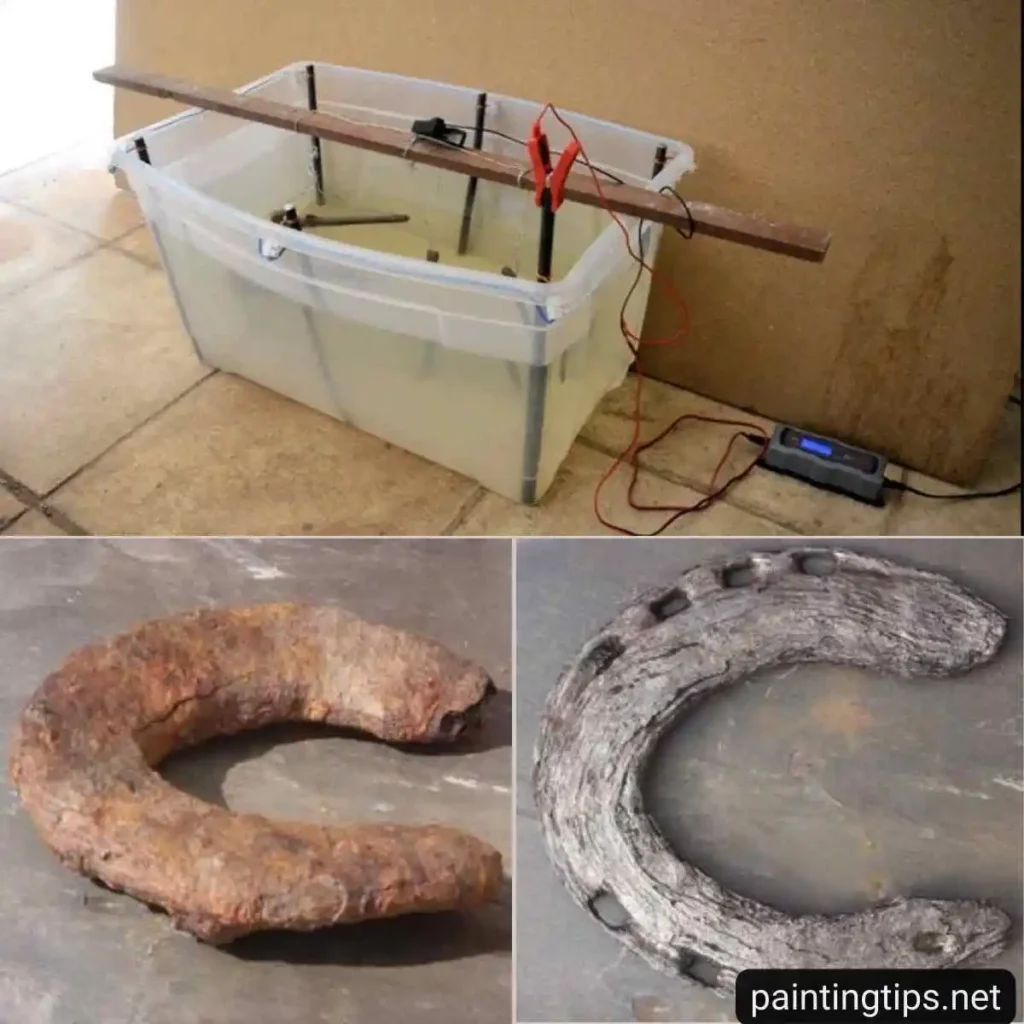 How to eliminate rust from metal.