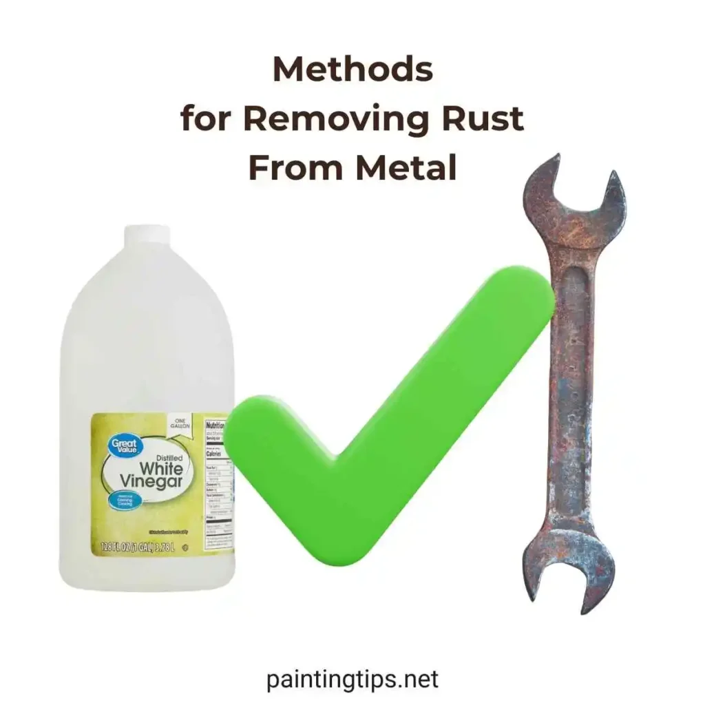 will vinegar remove rust from metal