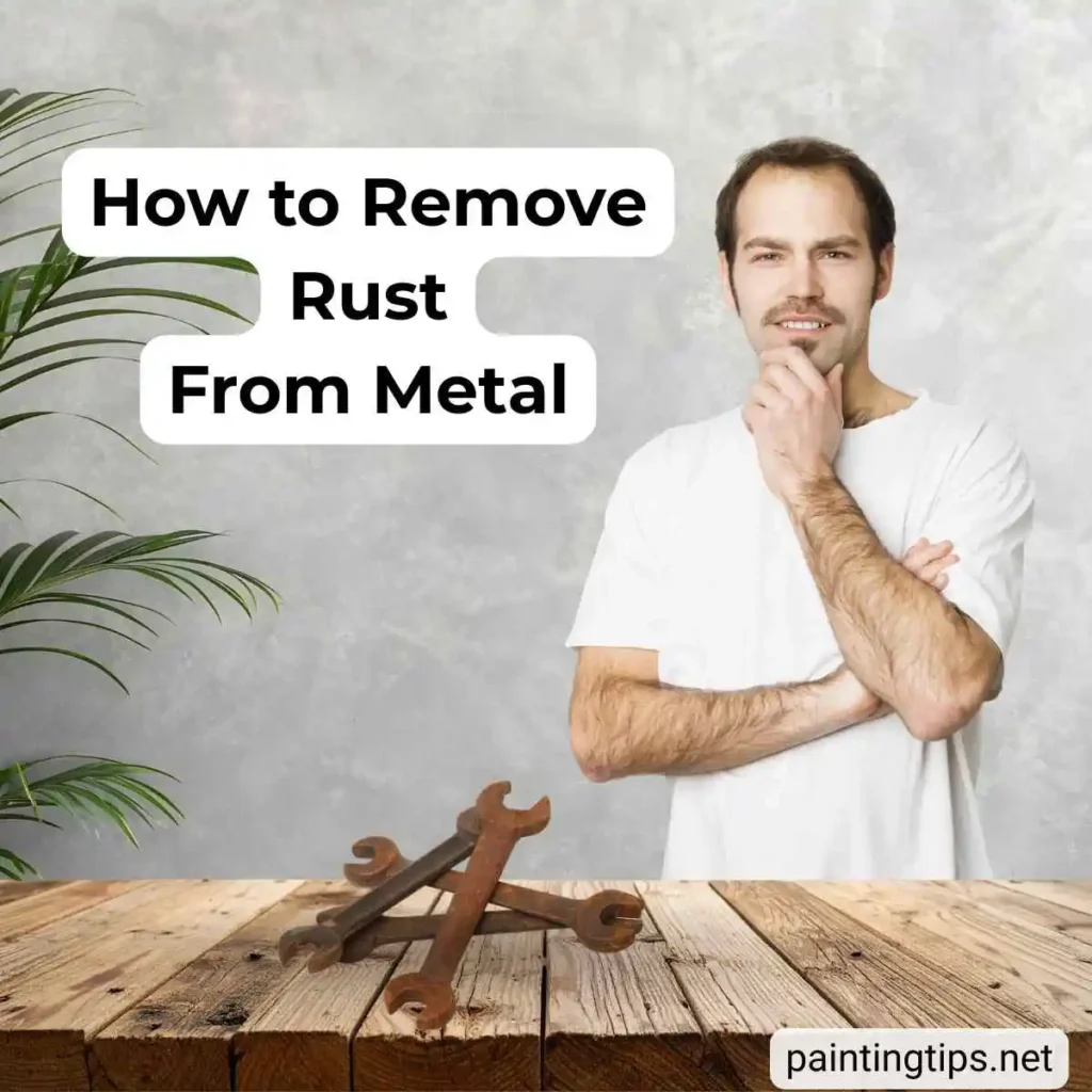 How to get rust out of metal.