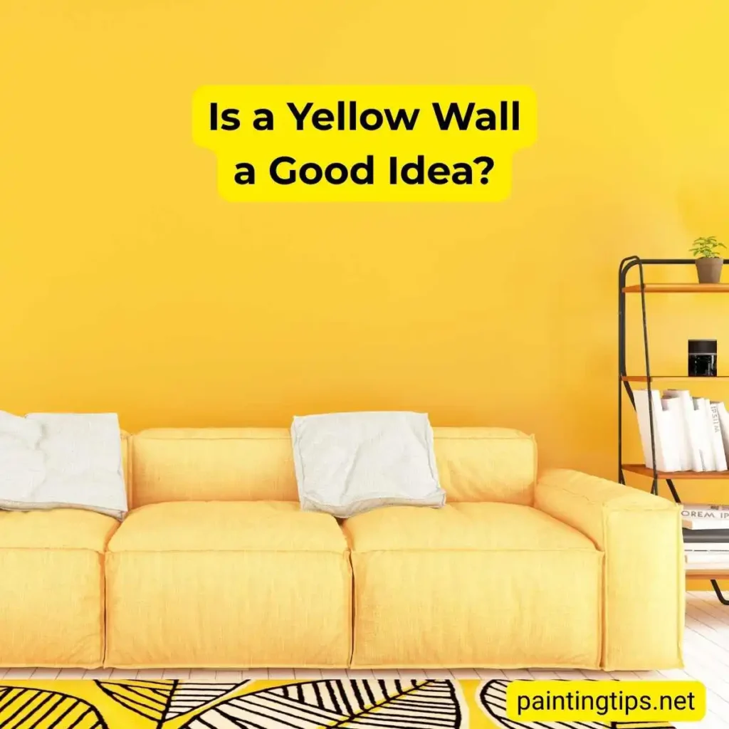 Is a yellow wall a good idea?