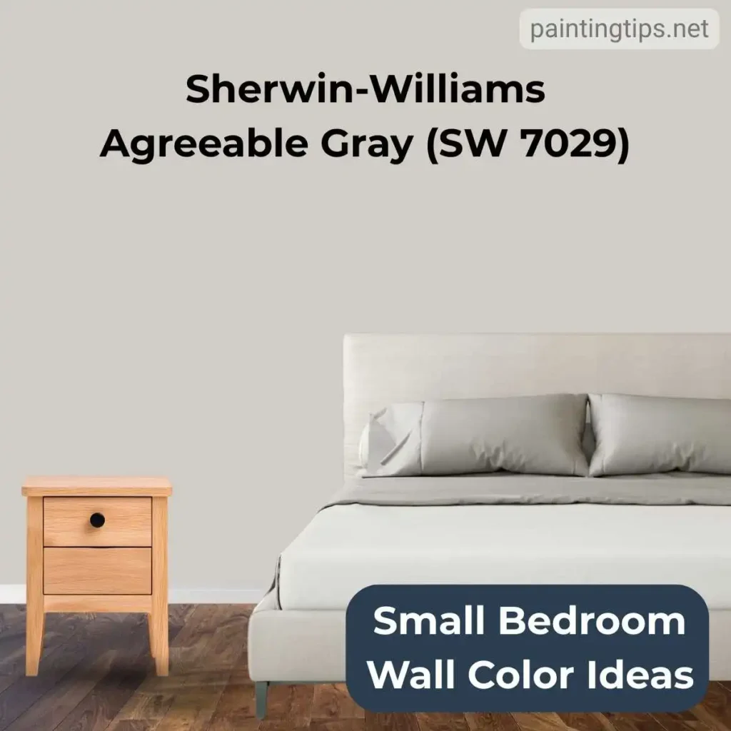 Small bedroom wall color ideas.