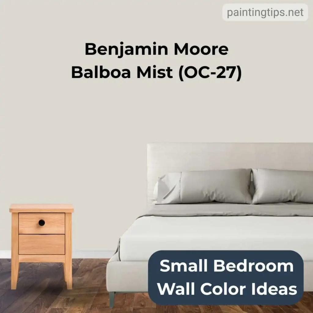 Paint schemes for small bedrooms.