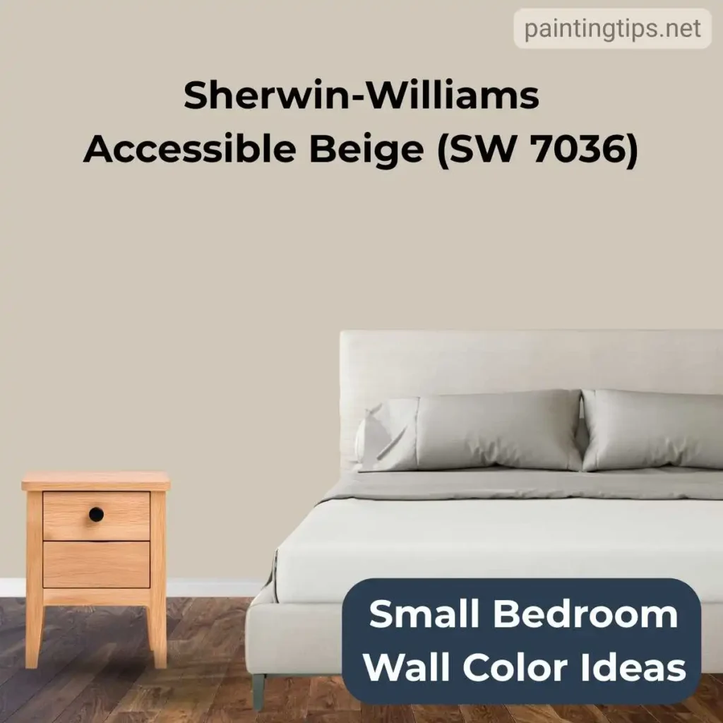 Paint color for small bedrooms.