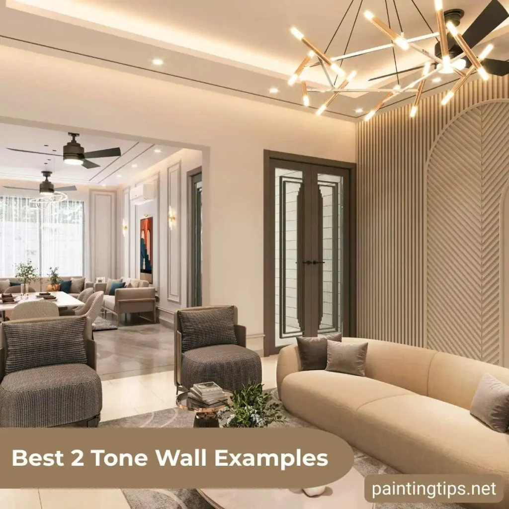 2 tone living room