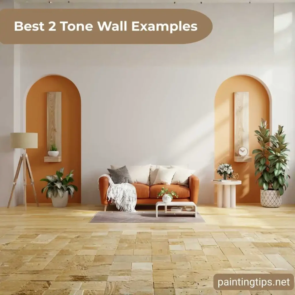 two tone wall
