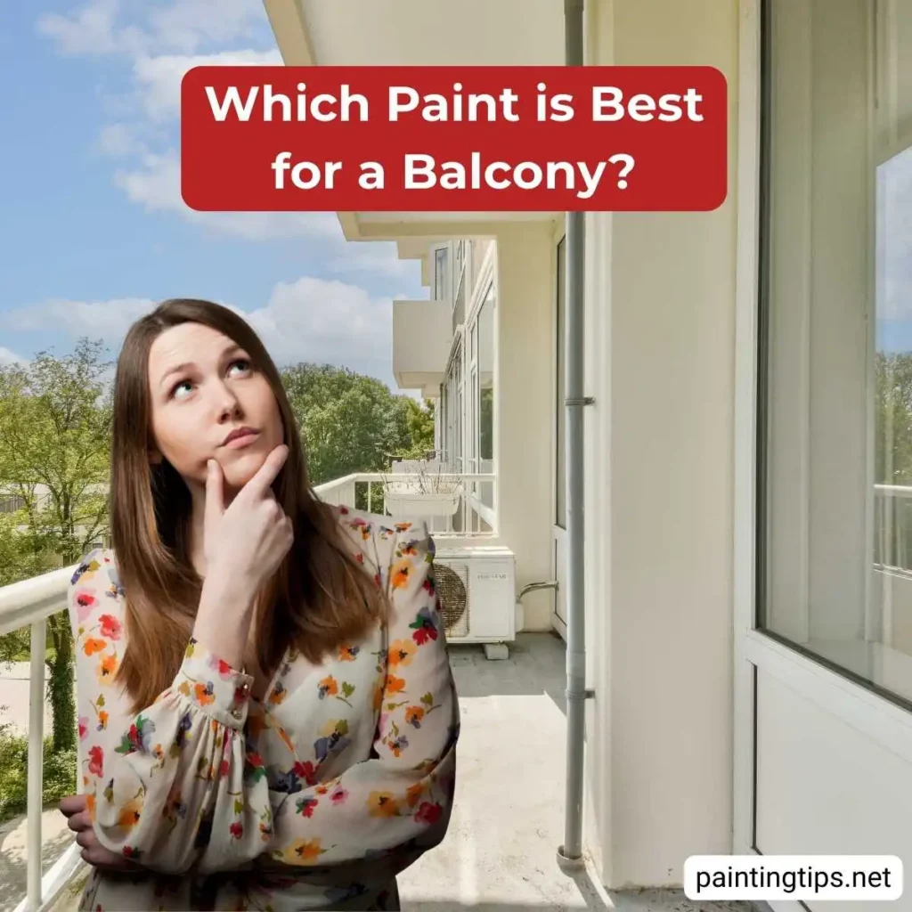 Which paint is best for a balcony?