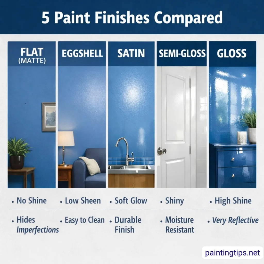 Paint finishes.