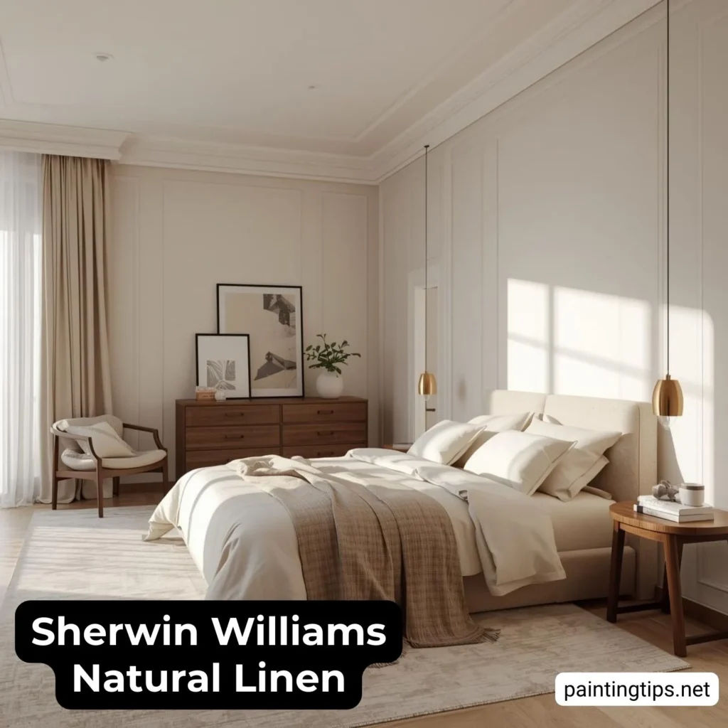 Sherwin williams natural linen bedroom