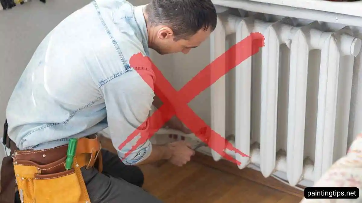How to Paint Behind a Radiator Without Removing It (3 Easy Tools ...