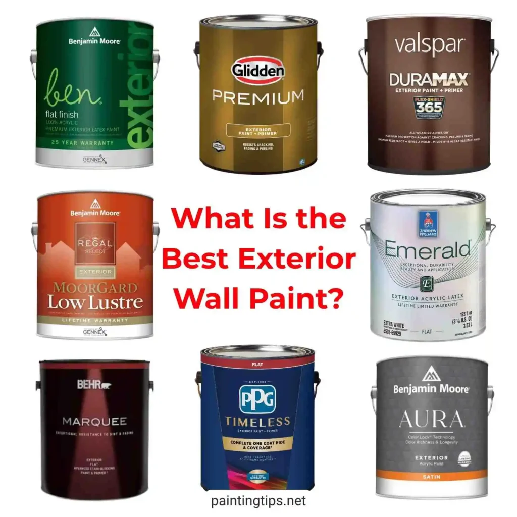 Best exterior wall paint.