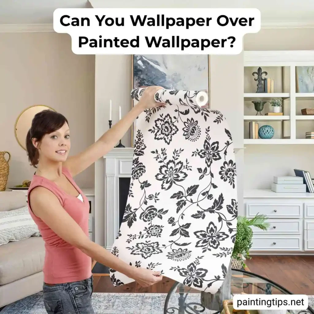 Can you wallpaper over painted wallpaper?